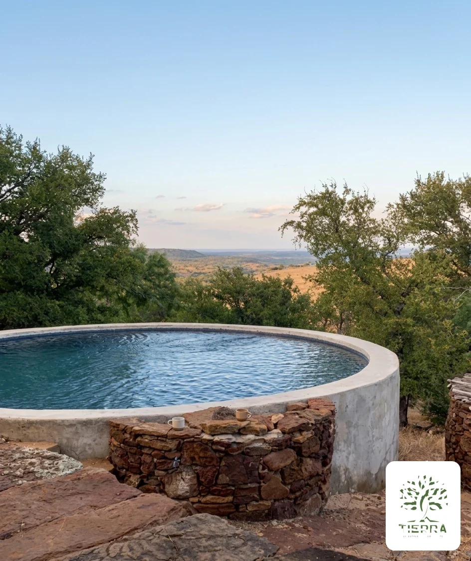 Azimut — alberca natural